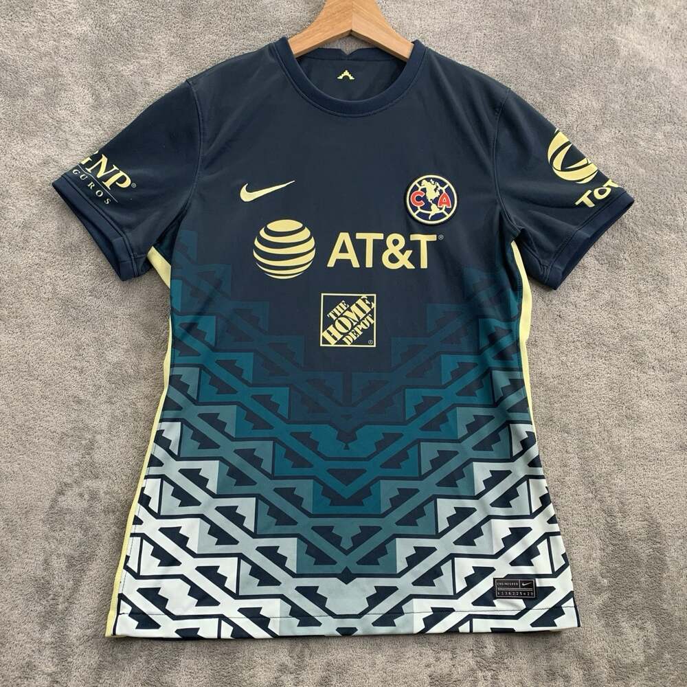 Nike Club America Jersey Womens Medium 2021/22 Away Soccer Futbol CV8177-454